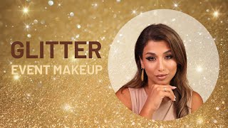 Glitter Makeup Look For Events With Lobana  مكياج براق للسهرات مع لوبانا [upl. by Elyagiba]