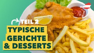 Österreichisches Essen Typische Gerichte in einer Speisekarte  Teil 2 [upl. by Mctyre]