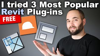 Revit Plugins  I Tested TOP 3 Free Revit Plugins  Revit Tutorial [upl. by Asenev]