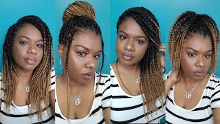 HUMAN HAIR AFRO KINKY MINI TWISTS  Perfect Protective Style Soft amp Super Light  QVRHair [upl. by Namrac344]