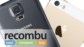 Samsung Galaxy S5 vs iPhone 5S [upl. by Lugo]