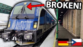 BROKEN DOWN in the COLD CD Railjet Business class train review Berlin  Prague [upl. by Anjanette]