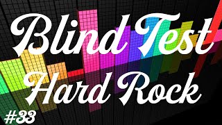 Blind Test 33 Top Intro Hard Rock [upl. by Kcirddehs]