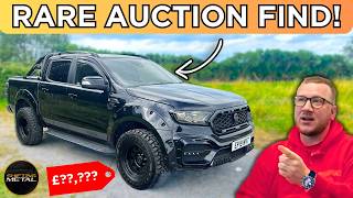 I Took A BIG RISK On This Custom Ford Ranger From G3 Car Auctions UK [upl. by Pillsbury806]