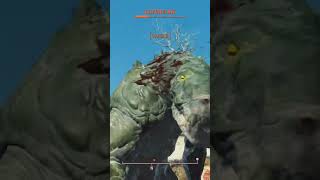 Fallout 4  Most Dramatic Death Ever RIP Deathclaw Dave the Gatorclaw fallout [upl. by Alfonzo]