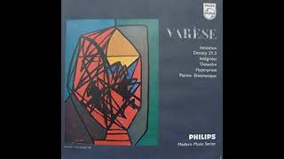 Edgard Varèse quotPoème électroniquequot First recording 1960 Philips [upl. by Tezzil]