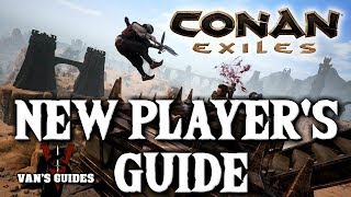 Conan Exiles Beginners Guide 1  First 30 Minutes of Gameplay [upl. by Nomelc]