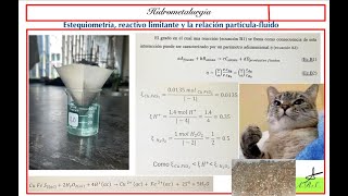 Estequiometría del sistema de lixiviación CuFeS2H2O2H2SO4 para la disolución de cobre [upl. by Peria]