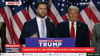 ¡ÚLTIMA HORA Donald Trump El Discurso de Victoria 2024 – Análisis y Reacciones [upl. by Ahsatam]