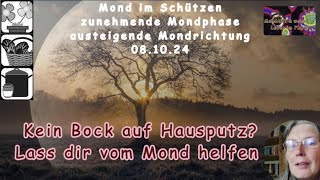 MondTIPP  Kein Bock auf Hausputz Entspann dich und lass dir vom Mond helfen [upl. by Aislehc34]