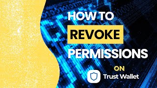 How To Revoke Permissions on Trust Wallet [upl. by Som]