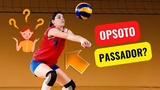 Oposto Passador no Voleibol voleibol [upl. by Zoeller532]