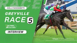 20240101 Hollywoodbets Greyville Interview Race 5 won by GIVERS GRACE [upl. by Inar]