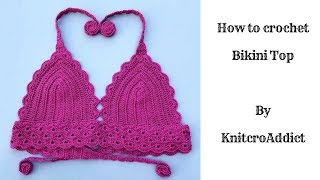 How to crochet Bikinitop [upl. by Coppola661]