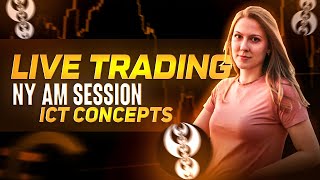 2 WINS 1 BE  Day Trading Using ICT Concepts NQ ES [upl. by Hale]