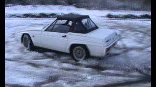 Reliant Scimitar SS1 in the snow 09 [upl. by Olly851]