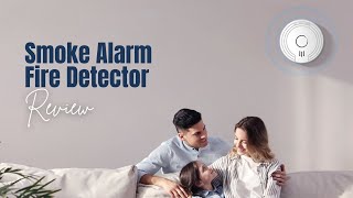 Top Features of the Ecoey Smoke Alarm Fire Detector  Review [upl. by Giustina]