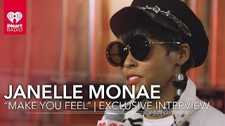 Janelle Monae quotMake You Feelquot Is About Being Free  Exclusive Interview [upl. by Ettenil]