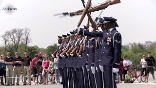 US Air Force Honor Guard AWESOME Performance [upl. by Swart]