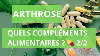 ARTHROSE  Quels sont les MEILLEURS COMPLÉMENTS ALIMENTAIRES 💊 pour la COMBATTRE  22 [upl. by Cynth]