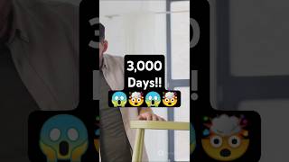 Fact Of 3000 Days of Vlogging 🎥 explore facts trivia [upl. by Godart]