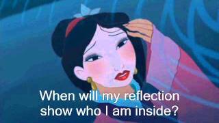 Disneys Mulan  Reflection Original and Full Version [upl. by Tera429]