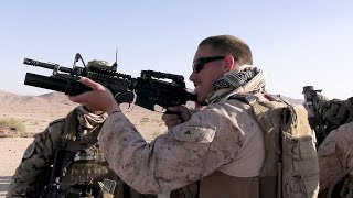 US Marines conduct Live Fire Squad Attacks in Jordan Nov 2024 [upl. by Hutson]