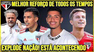 PERFEITO O REFORÇO QUE FALTAVA PARA O SPFC DE DORIVAL JR [upl. by Yenaled13]