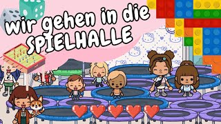 Ich gehe in die SPIELHALLE mit meiner kleinen Schwester in TOCA BOCA  Ella Gaming [upl. by Roxine477]