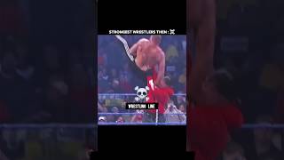 Strongest Wrestler Now🥱 Or Then 💀👀  Edit wwe shorts brocklesnar romanreigns [upl. by Laefar]