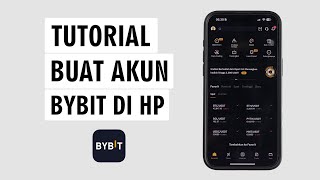 Cara Daftar amp Verifikasi Akun Bybit Di HP [upl. by Colan139]