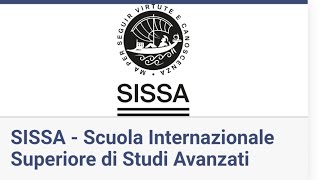 How to applyPhD Admissions in SISSA Italy education [upl. by Bonilla582]