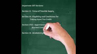 GST Sections Part 2 icai [upl. by Lauri]