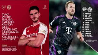 Arsenal VS Bayern Munich  UEFA Champions League 202324  Talksport commentary [upl. by Jecoa]