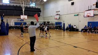 Graham Kapowsin  Emerald Ridge High School Volleyball 4ADistrict Tournament 111624  Set 3 of 4 [upl. by Oniram]