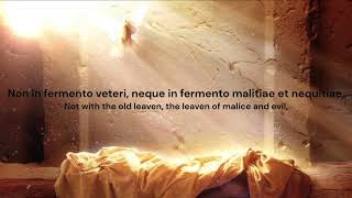 Expurgáte Vétus Ferméntum  Old Roman Chant for the Vespers of Easter [upl. by Ardnohsed]