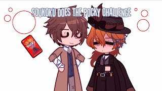 °Soukoku Does The Pocky Challenge° つ ͡ꈍ ͜ʖ̫ ͡ꈍ  Original [upl. by Odraleba]