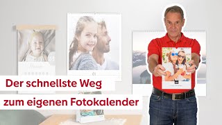 Der schnellste Weg zum eigenen Fotokalender [upl. by Arracat]