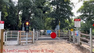 Wadehall Old Dam Miniature Warning Light Crossing Suffolk [upl. by Beret945]