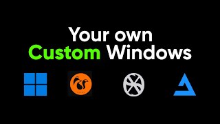 Make your own Custom Windows with Better Performance Lower Latency and ZERO bloatwares [upl. by Lidaa217]