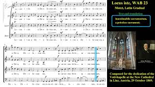 Locus Iste Anton Bruckner Voces8 [upl. by Ram]