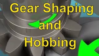 Gear Shaping and Hobbing [upl. by Feodora]