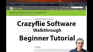 Crazyflie Software Setup Tutorial Downloading Python to Uploading Firmware [upl. by Ettenahs]