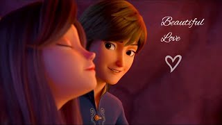 Telugu Animation Video Na Manasuni Thake Swarama Lyrics Song [upl. by Lenrow]