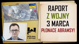 UKRAINA RAPORT z WALK 3 MARCA 2024 PŁONĄCE ABRAMSY [upl. by Jurdi]