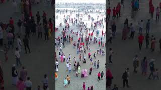 কক্সবাজার জনসমুদ্র Drone View sorts youtubeshorts viralshort foryou dronview [upl. by Eramal]