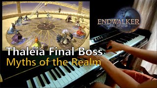 Thaleia Final Boss  Myths of the Realm Piano Final Fantasy XIV [upl. by Yssej]