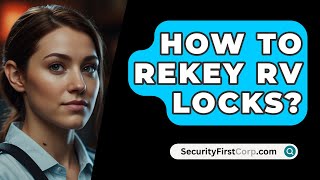 How To Rekey RV Locks  SecurityFirstCorpcom [upl. by Fritzie]