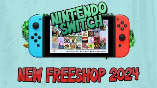 Nintendo Switch How To Add The UltraNX Free Shop 2024 [upl. by Palmer]