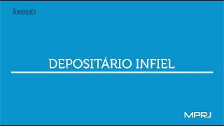 Você sabe o que é Depositário Infiel [upl. by Niriam668]